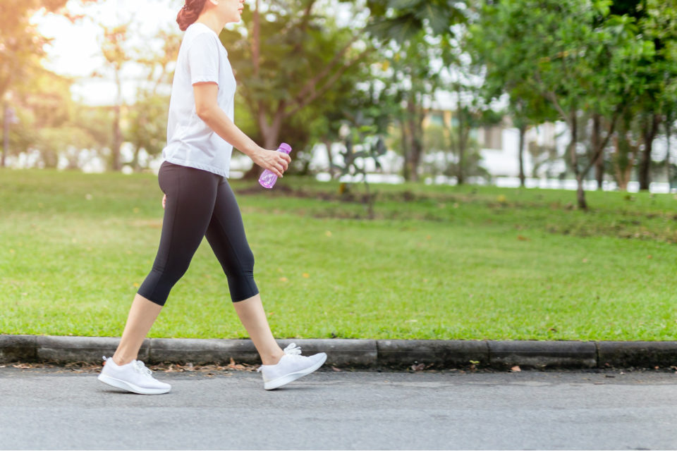 Slow jogging is kind on your joints